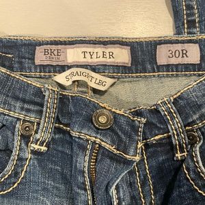 Nice Used Men's BKE Tyler Straight Jeans 30 Regular x 32
